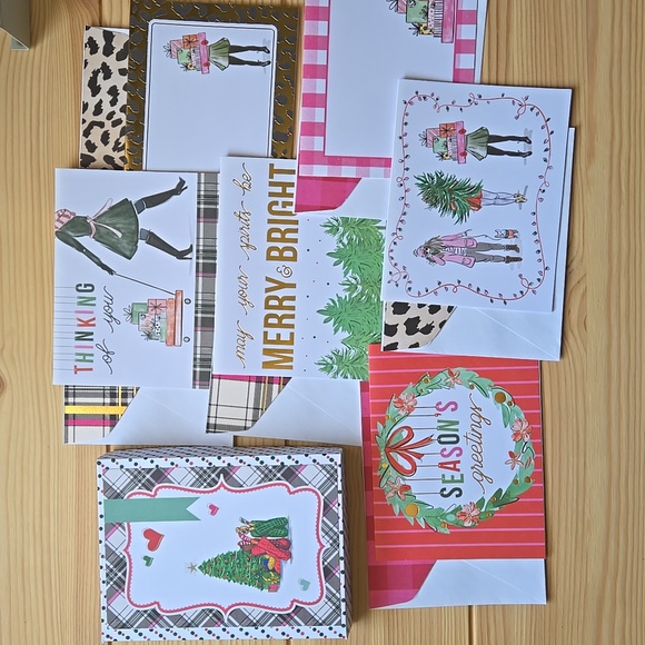 Miss Claus Christmas Cards Boxed Set of 6 - Picture 1 of 6